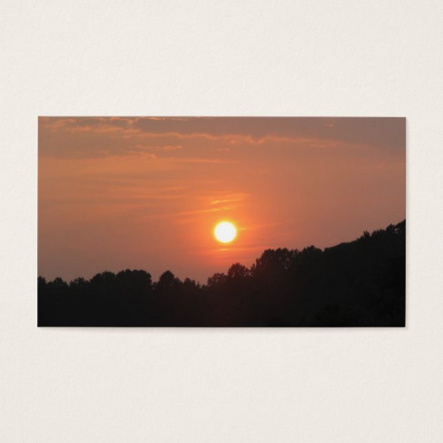 Céu ao pôr do sol (Frente)