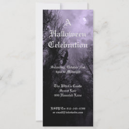 Céu assado com Ravens Convite Personalizado 4"x9,2