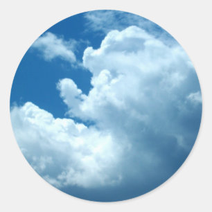 'Céu Azul' Adesivos Azuis Escuros