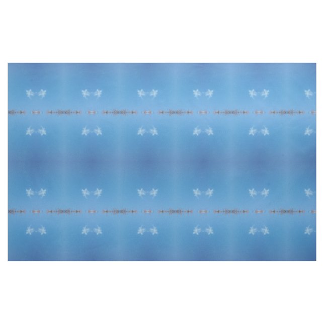 céu branco azul, tecido (Fat Quarter)
