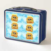 Céu Cheeseburger no Almoço