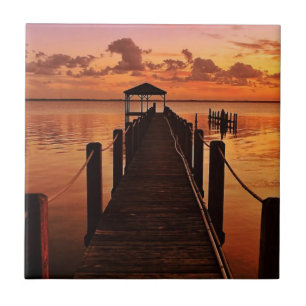 Céu do por do sol