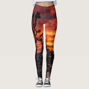 Céu em chamas - leggings solares