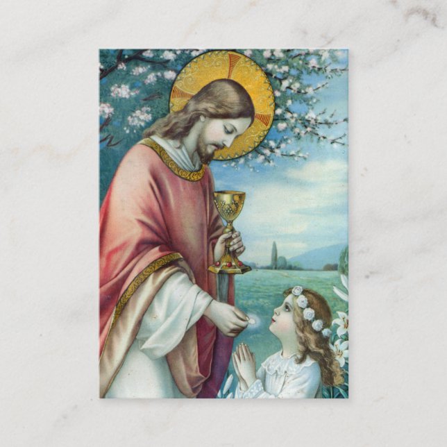 Céu em nossos cartões da oração da alma (Frente)