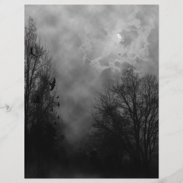Céu Gótico Assombrado (Frente)
