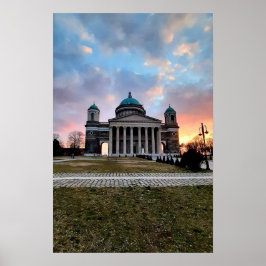 Céu Noturno de Esztergom. Poster