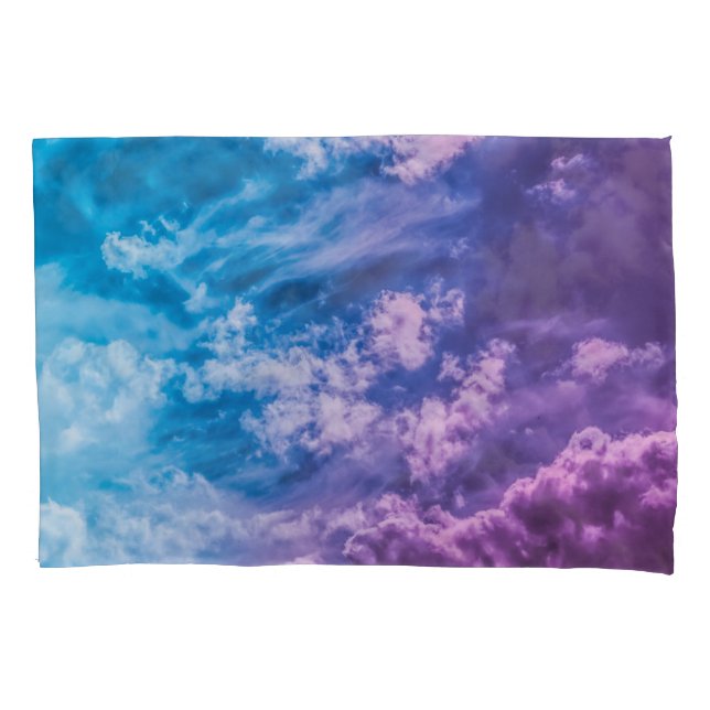 Céu surreal, abstrato de arte sonhadora. (Frente)