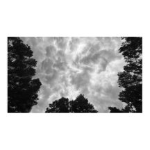 Céus nublados, Poster