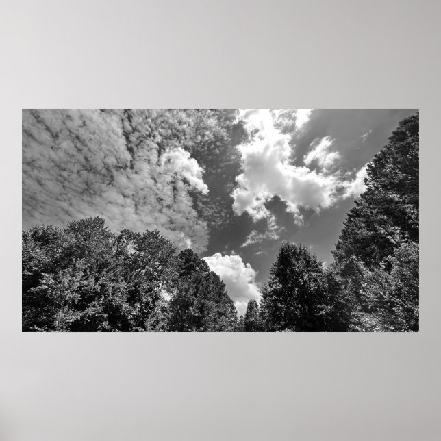 Céus nublados, Poster (Frente)