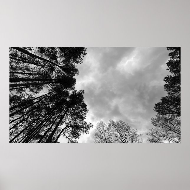 Céus nublados, Poster (Frente)