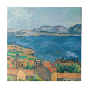 Cezanne - Baía de Marselha, Vista de L'Estaque