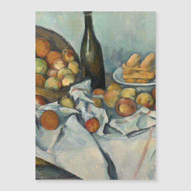 Cezanne Basket Apple Impressionismo Arte (Frente)
