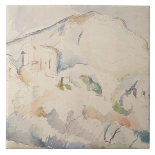 Cezanne-Castelo de Paul Noir e Mont (Frente)