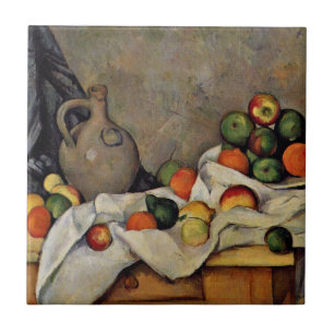 Cezanne - Cortina, Jug e Fruta