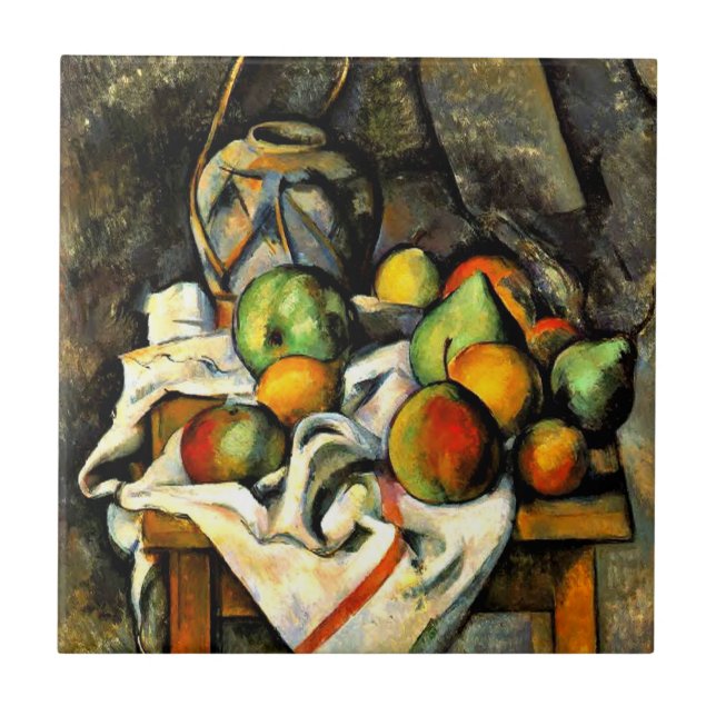 Cezanne - Jar Ginger e Fruta (Frente)