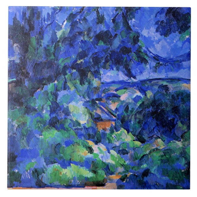 Cezanne - Paisagem Azul (Frente)