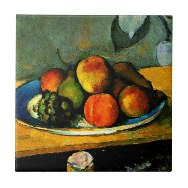 Cezanne - Pêssegos, Peras e Uvas (Frente)