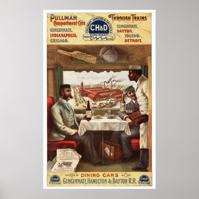 CH&D Pullman - Poster 1894 (Frente)