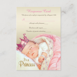 Chá da Princesa Bebê RSVP