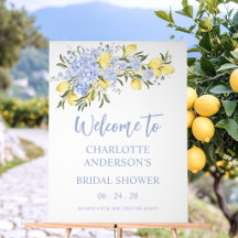 Chá de Bebê Aquarela Laranja Azul Casamento