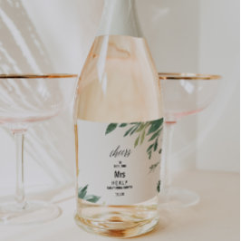 Chá de Bebê Botânico com Folhagens Modernas