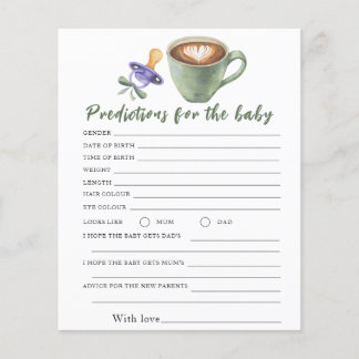 Chá de bebê com café - previsões e conselhos para