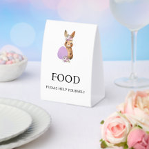 Chá de Bebê com Comida de Páscoa