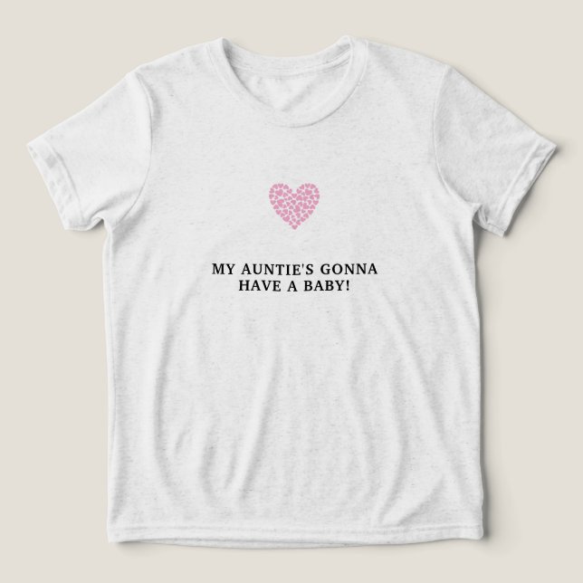 Chá de Bebê Coração Rosa (Design frontal)