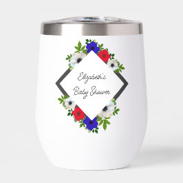 Chá de Bebê da Anêmona Panda Patriótica