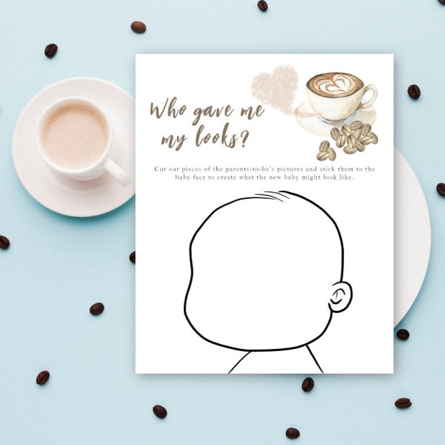 Chá de bebê de café - Quem me deu minha aparência? (Criador carregado)