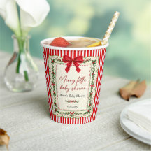Chá de Bebê de Natal Merry Little Coquette