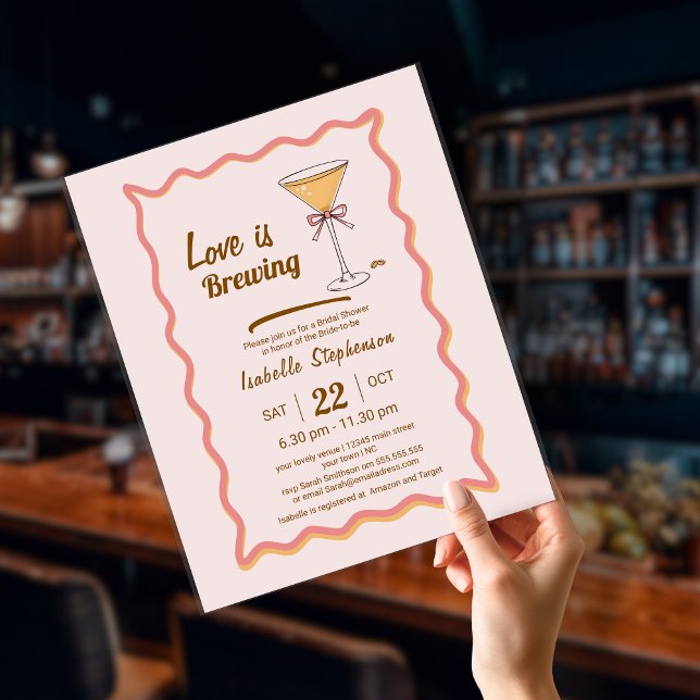 Chá de Bebê de Noiva Café Espresso Martini Orçamen (Criador carregado)