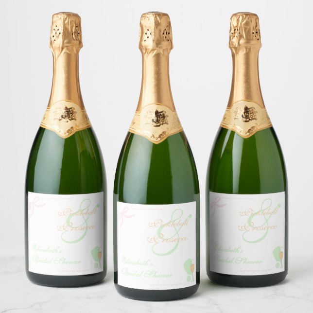Chá de Bebê de Pickleball e Prosecco (Garrafas)