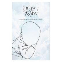 Chá de Bebê - Desenhe o Bebê