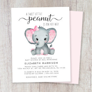 Chá De Bebê Elefante De Orçamento Por Email Con