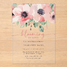 Chá de Bebê Florescendo de Amor Chá de Bebê Rosa