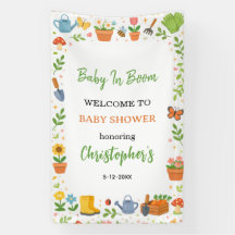 Chá de Bebê Jardim Baby in Bloom | Floral Fofo