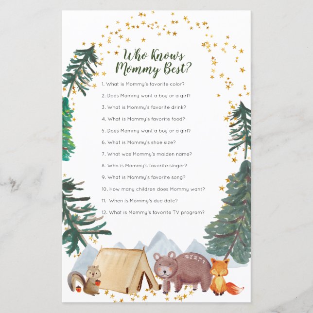 Chá de Bebê Mal Pode Esperar Quem Conhece Melhor a (Frente)