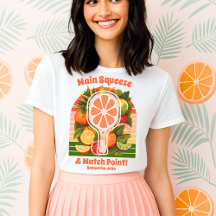 Chá de Bebê Tropical Retro de Citrinos