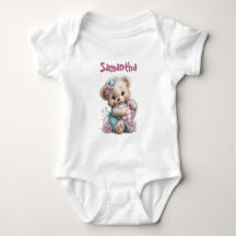 Chá de Bebê Urso de Camiseta