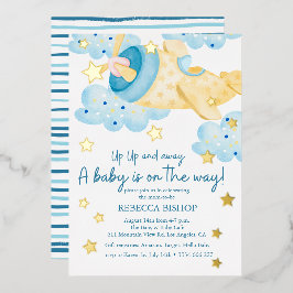 Chá de Bebezinho do Avião Amarelo para Cima e Long