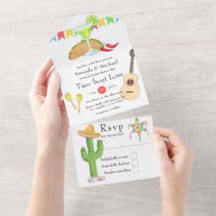 Chá de Casamento/Casais Fiesta Taco Mexicano