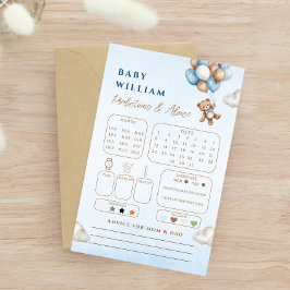 Chá de Conselhos sobre Previsões do Urso Azul Enca