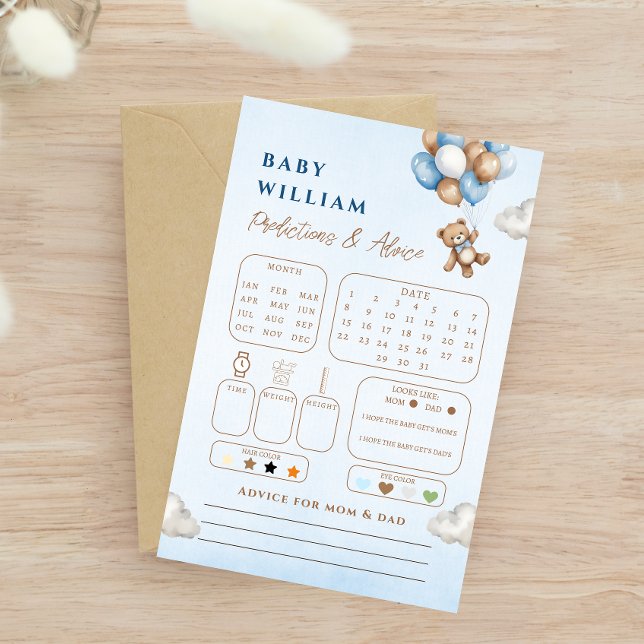 Chá de Conselhos sobre Previsões do Urso Azul Enca (Criador carregado)