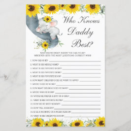 Chá De Elefante De Girassol Que Conhece Melhor O P