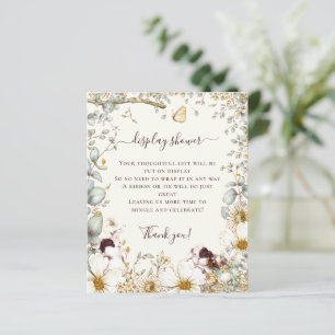 Chá de Exibição de Bebê de Moça de Coelhinhos