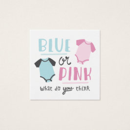 Chá de Festa de Revolução do Gênero Bebê Azul ou R