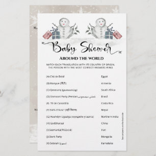 Chá de fraldas ao redor do Chá de fraldas mundial 