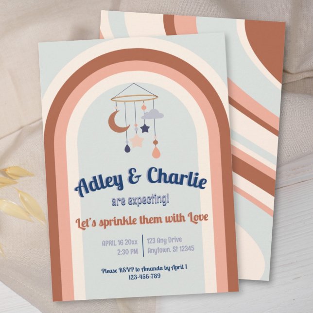 Chá de fraldas Arco-Íris Retroativo Neutro de Gêne (Criador carregado)