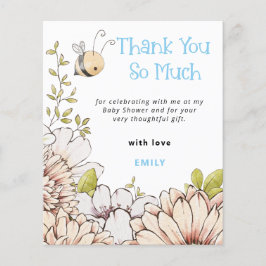 Chá de fraldas Azul De Bumblebee De Orçamento Obri